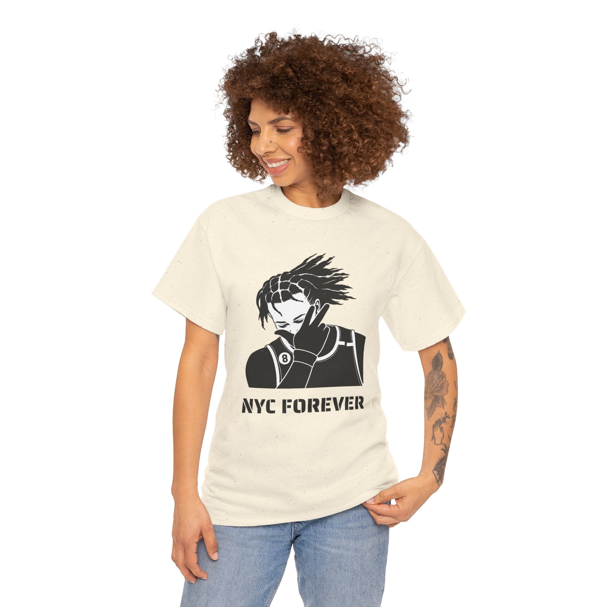 New York Basketball Jalen Brunson Graphic Tee | NYC Forever T-Shirt