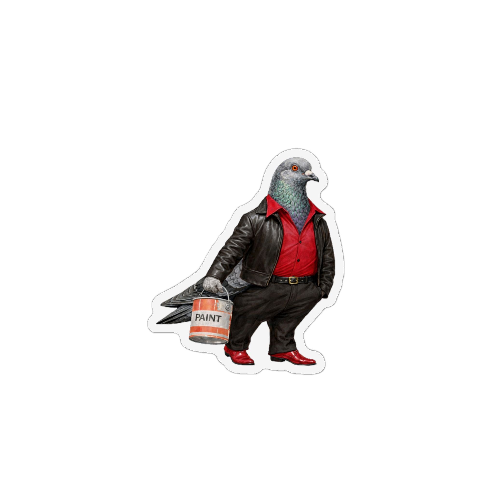 Bay Ridge NYC Pigeon Magnet | Saturday Night Fever Brooklyn Bird Lover Magnet
