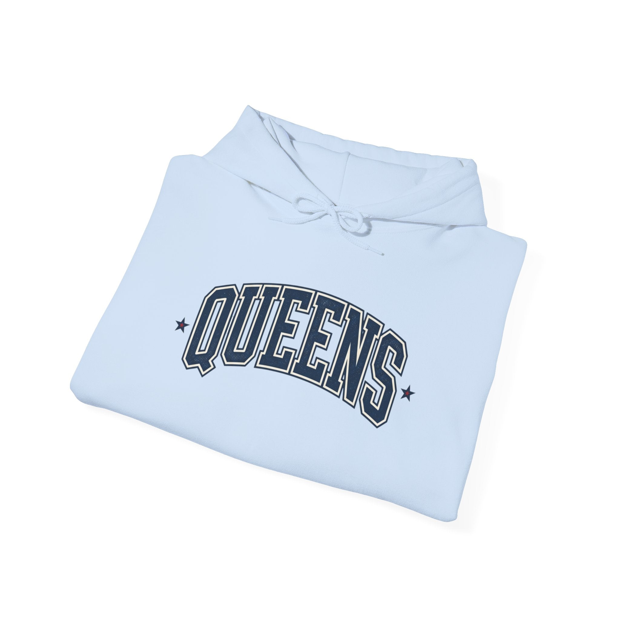 Queens Hoodie — Garment-Dyed Pullover Hooded Sweater