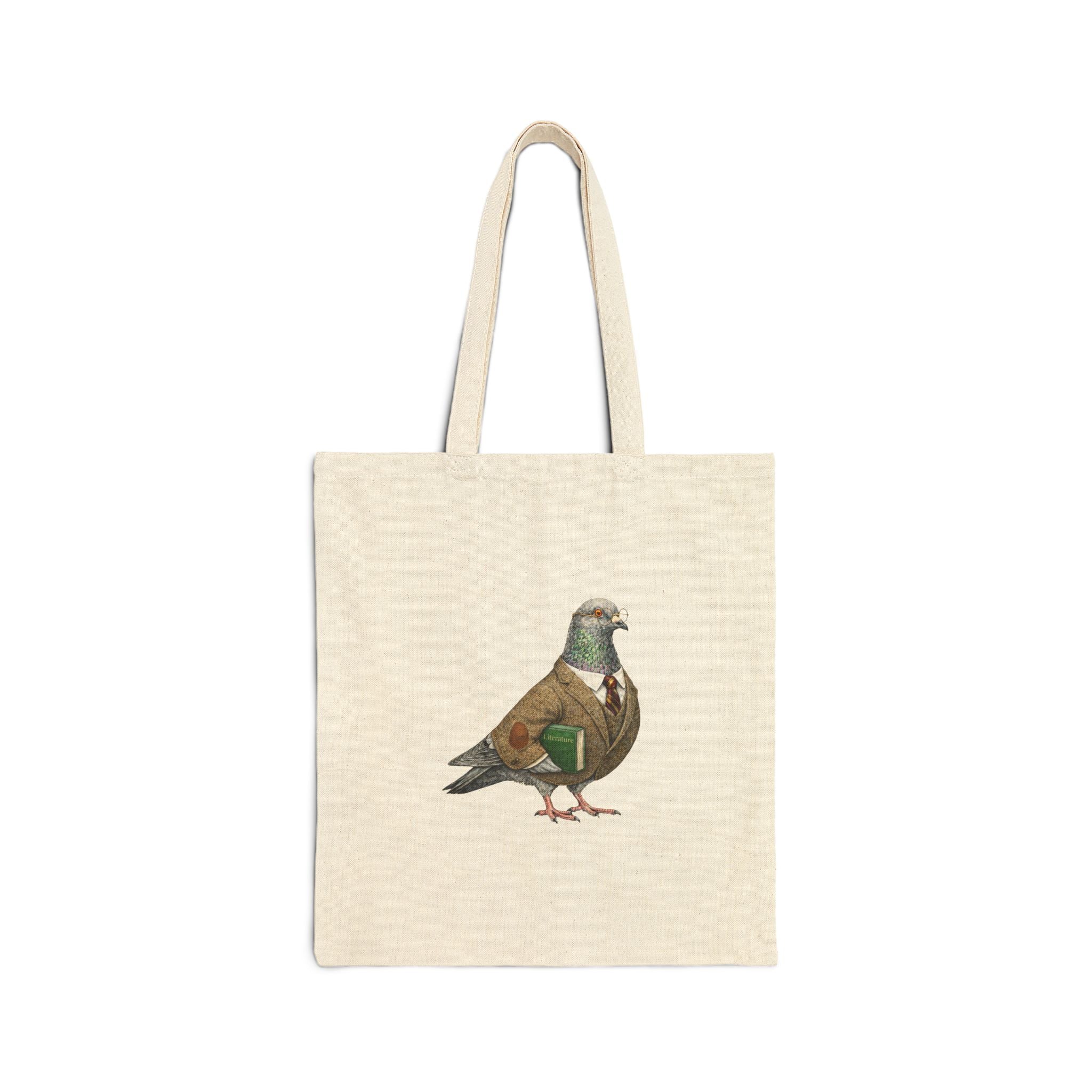 Customizable Morningside Heights NYC Pigeon Subway Tote Bag | New York University Professor Bird Lovers Tote