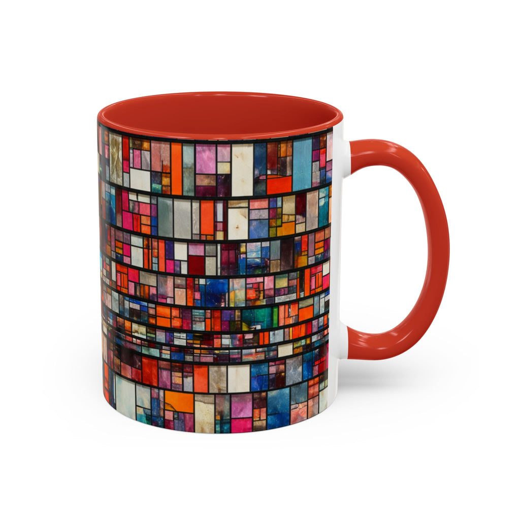DUMBO Brooklyn Mosaic Water Tower Accent Coffee Mug 11oz