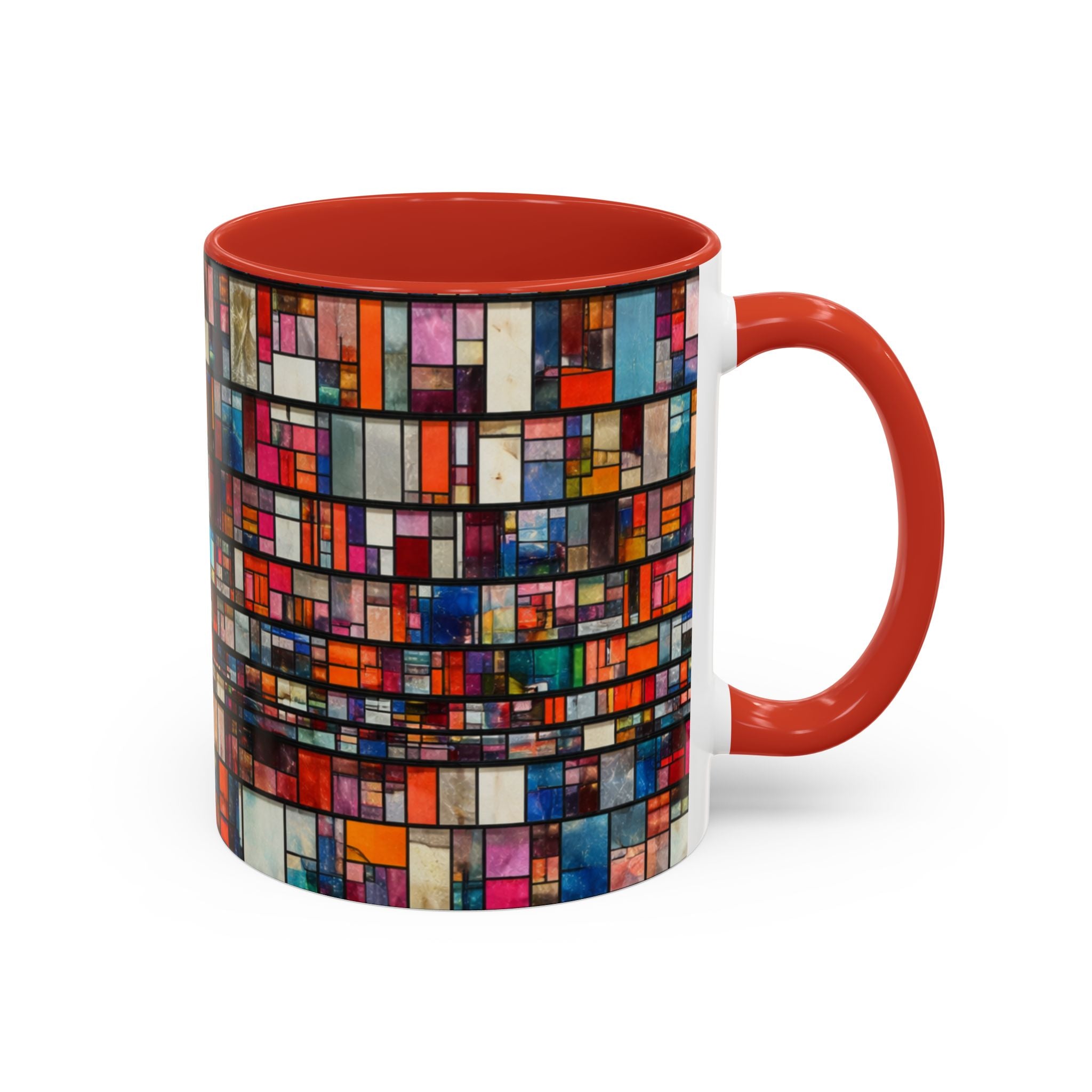 DUMBO Brooklyn Mosaic Water Tower Accent Coffee Mug 11oz