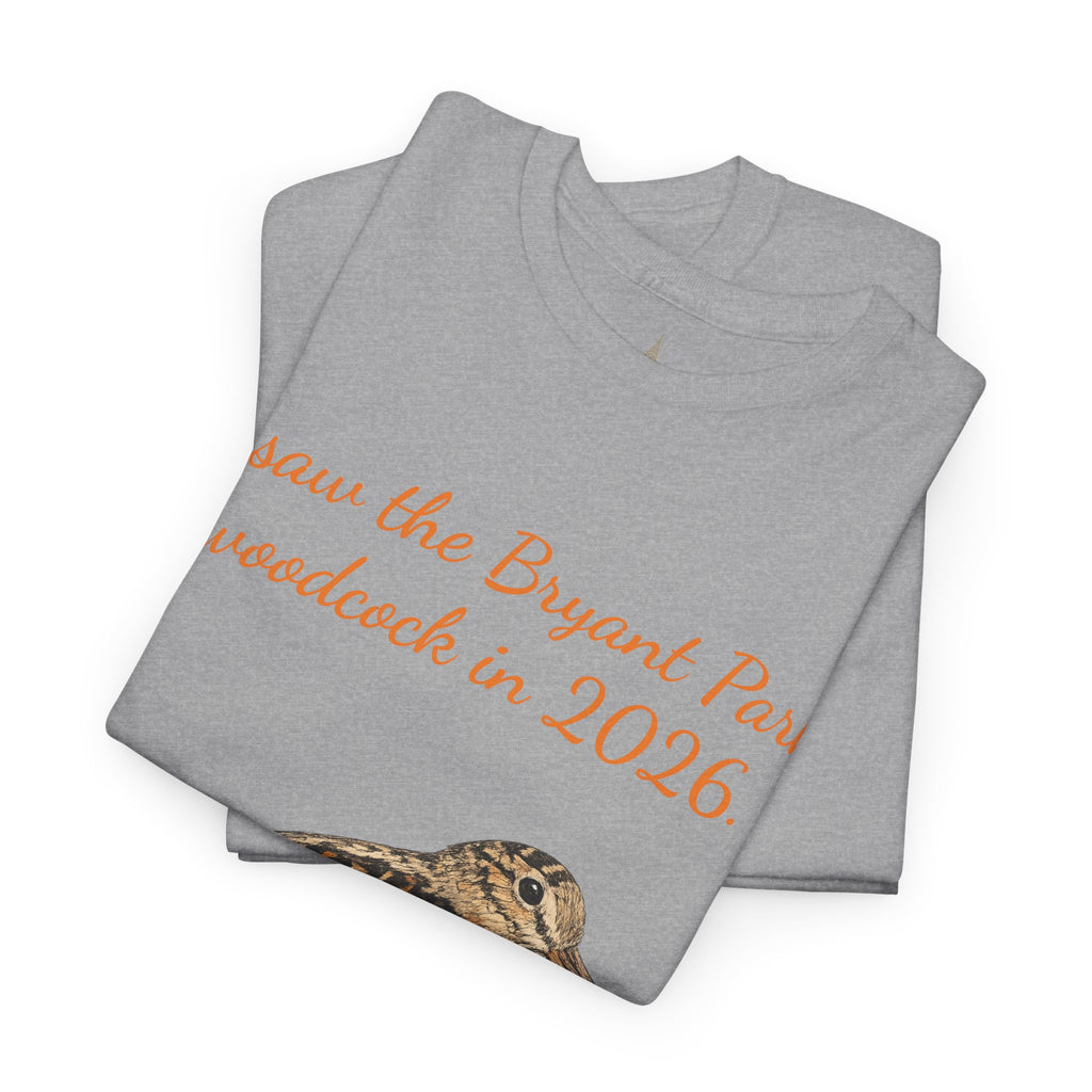 Bryant Park American Woodcock T-Shirt   NYC Gift Tee