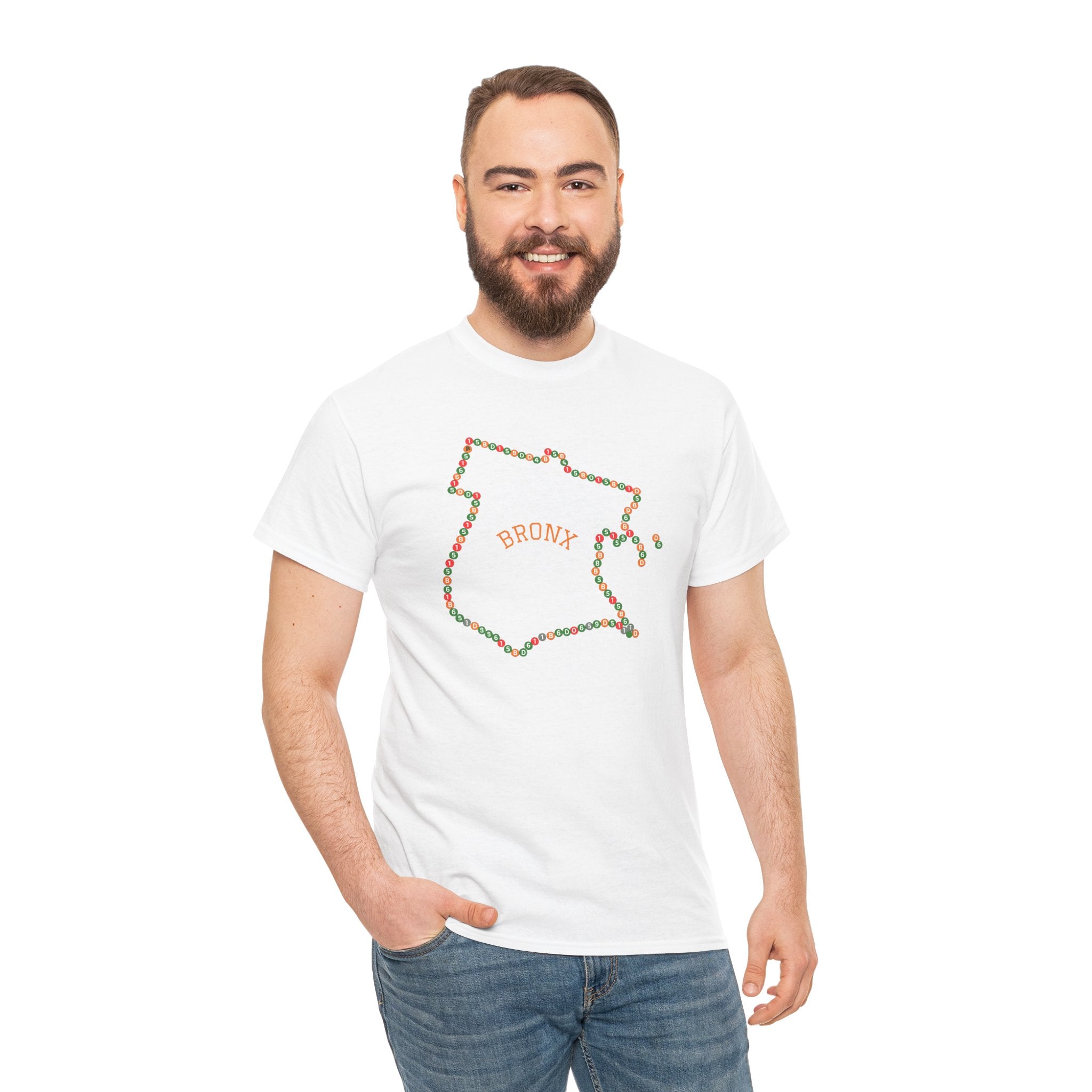 The Bronx Map T-Shirt | Subway Signs Tee