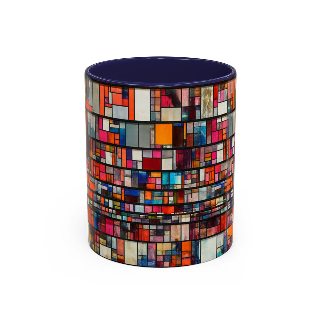 DUMBO Brooklyn Mosaic Water Tower Accent Coffee Mug 11oz