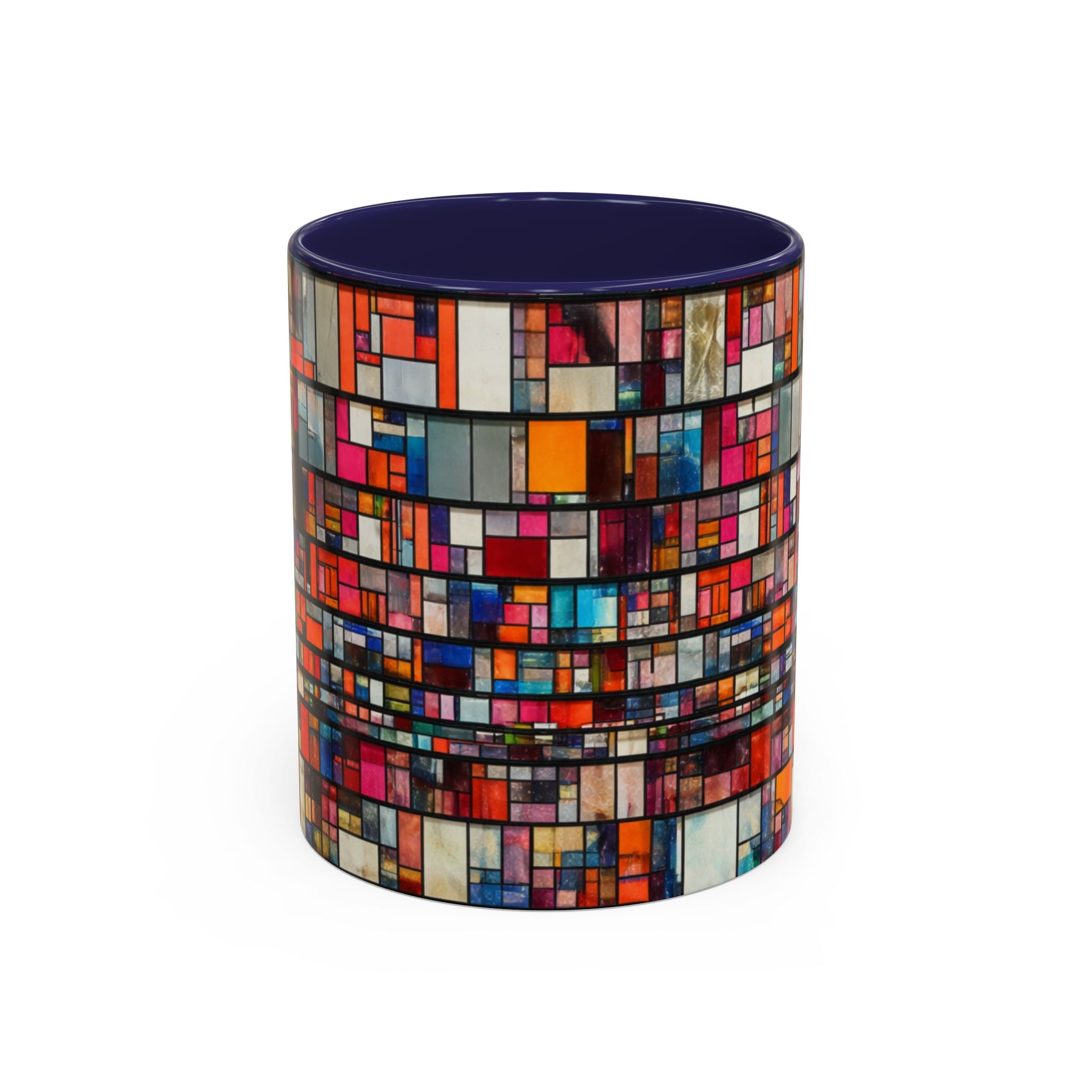 DUMBO Brooklyn Mosaic Water Tower Accent Coffee Mug 11oz