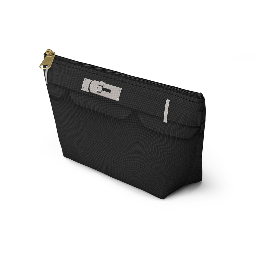 Canal Street Black Makeup Bag —  T-Bottom Travel Bag