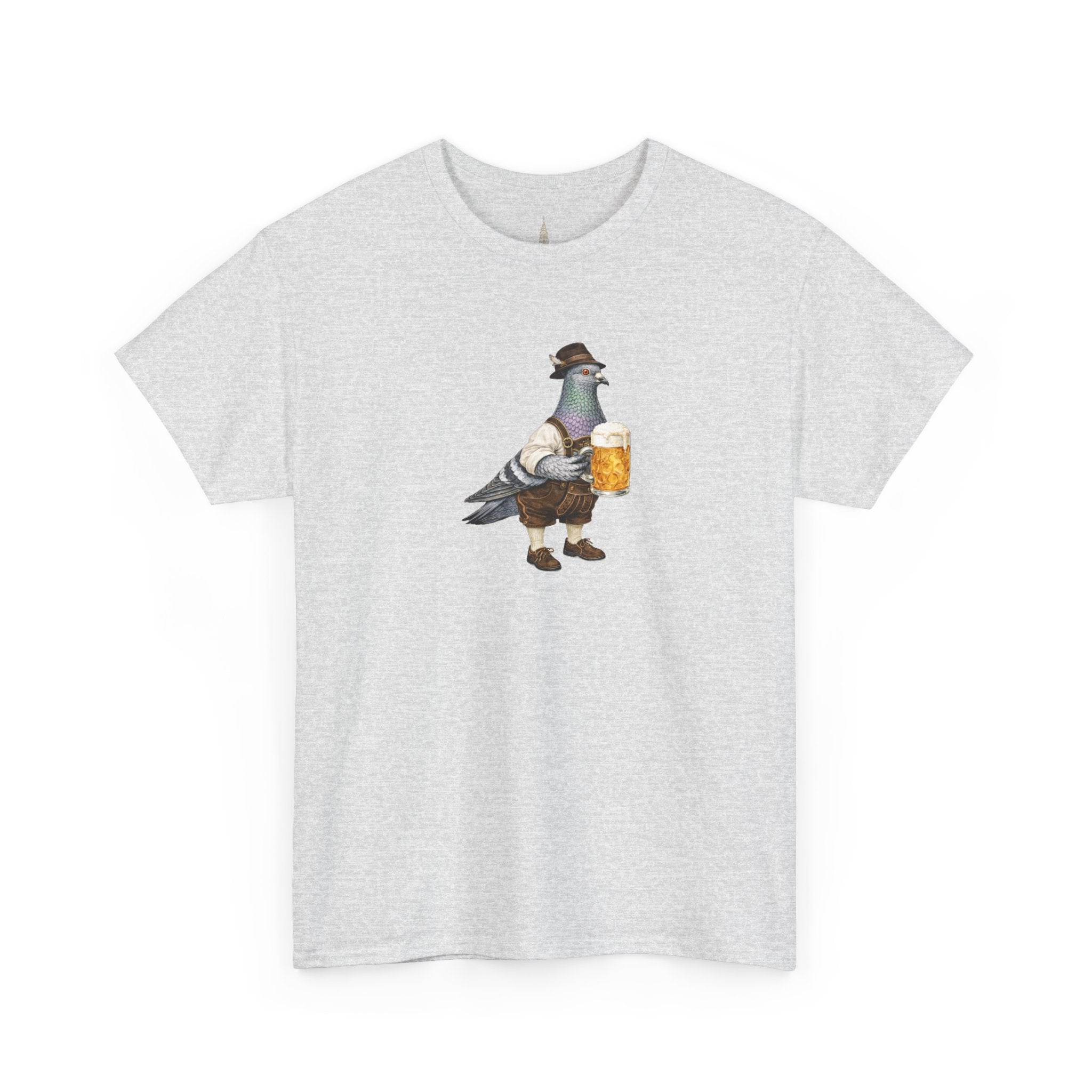 Customizable Yorkville NYC Pigeon T-Shirt | Oktoberfest Beer Garden Tee