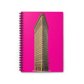 Cuaderno de espiral Pop Art del Flatiron Building - Diario de la arquitectura de NYC