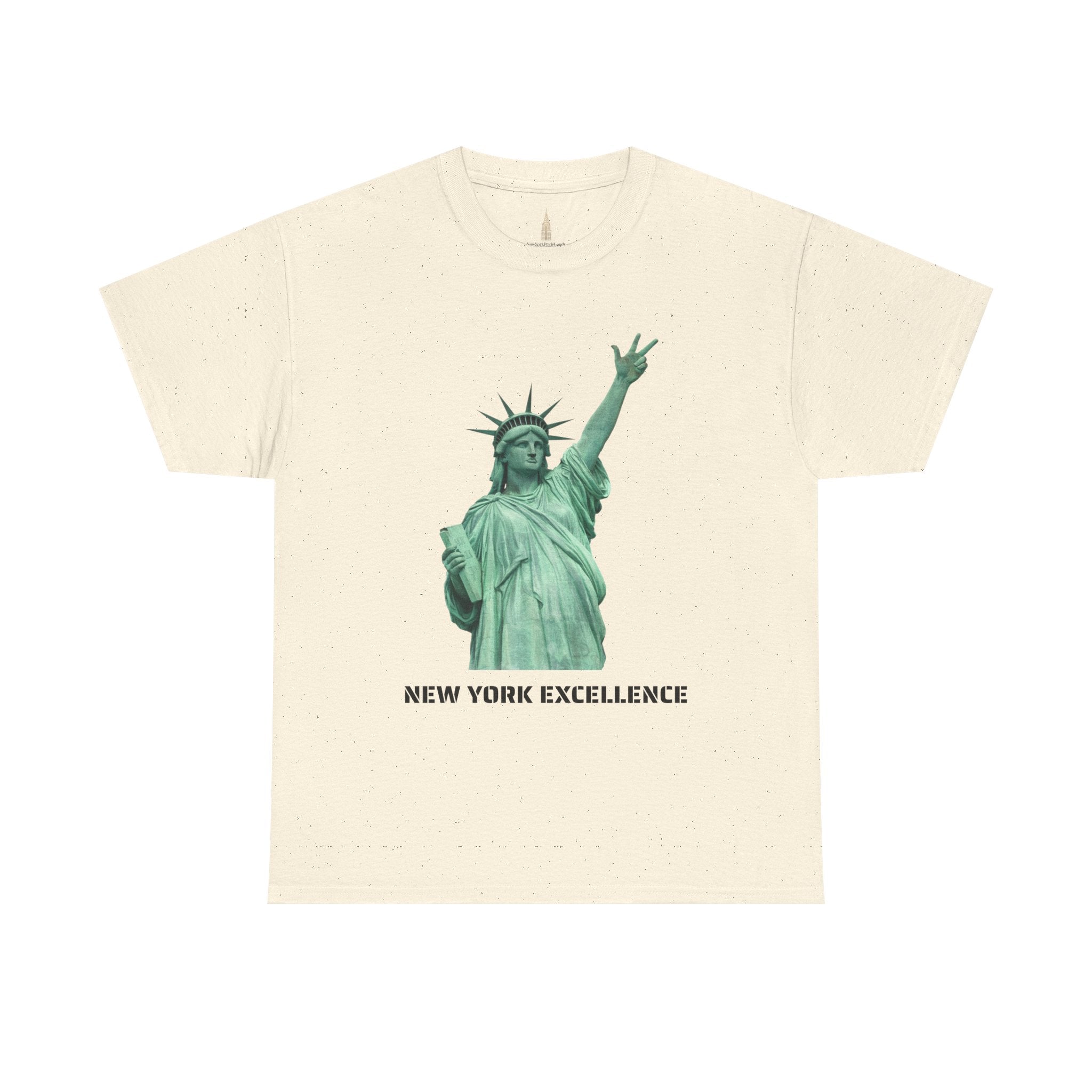 New York Excellence Three Points T-Shirt | Statue of Liberty Jalen Brunson NYC Basketball Tee