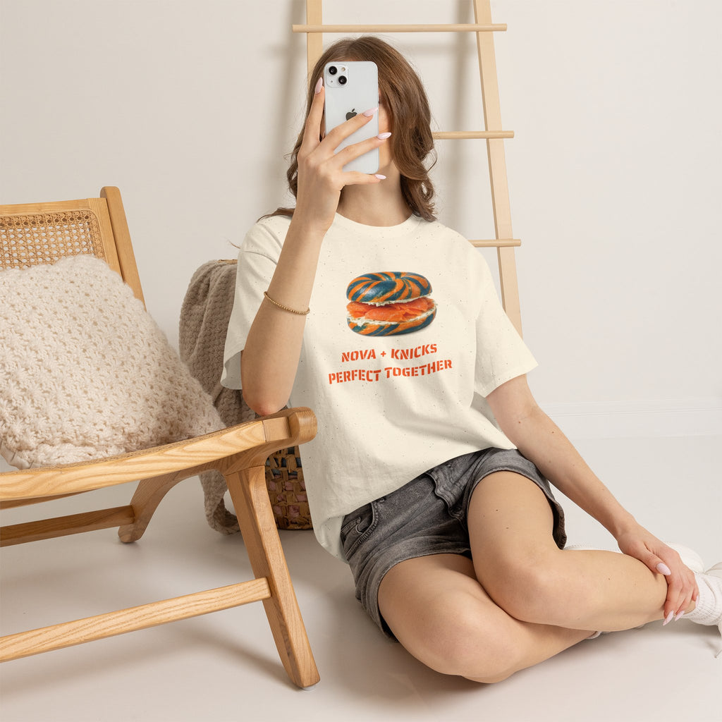 Nova Knicks Tee | New York Basketball Bagel T-Shirt