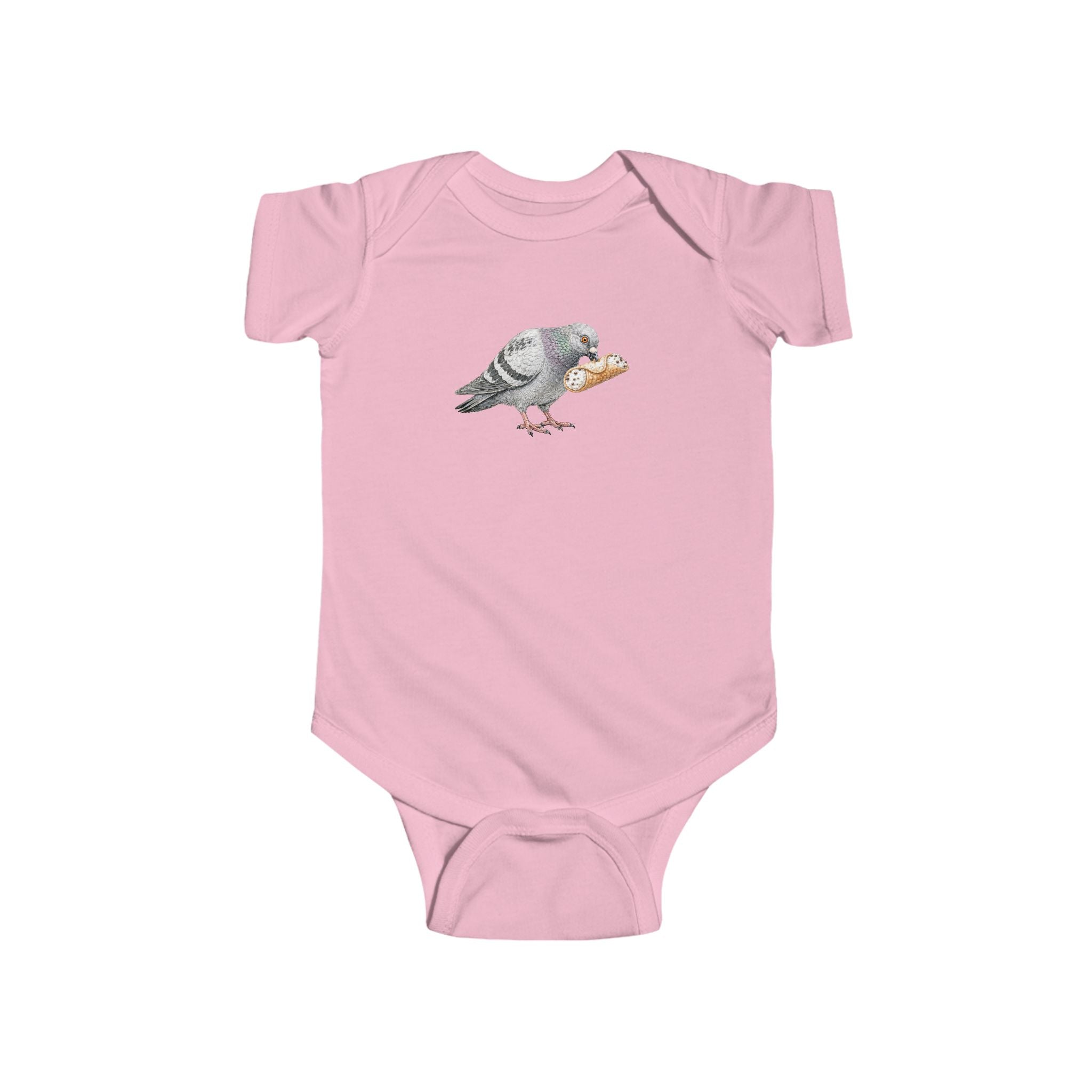 Customizable Arthur Avenue NYC Pigeon Baby Onesie | New Yorker Reveal Infant Bodysuit
