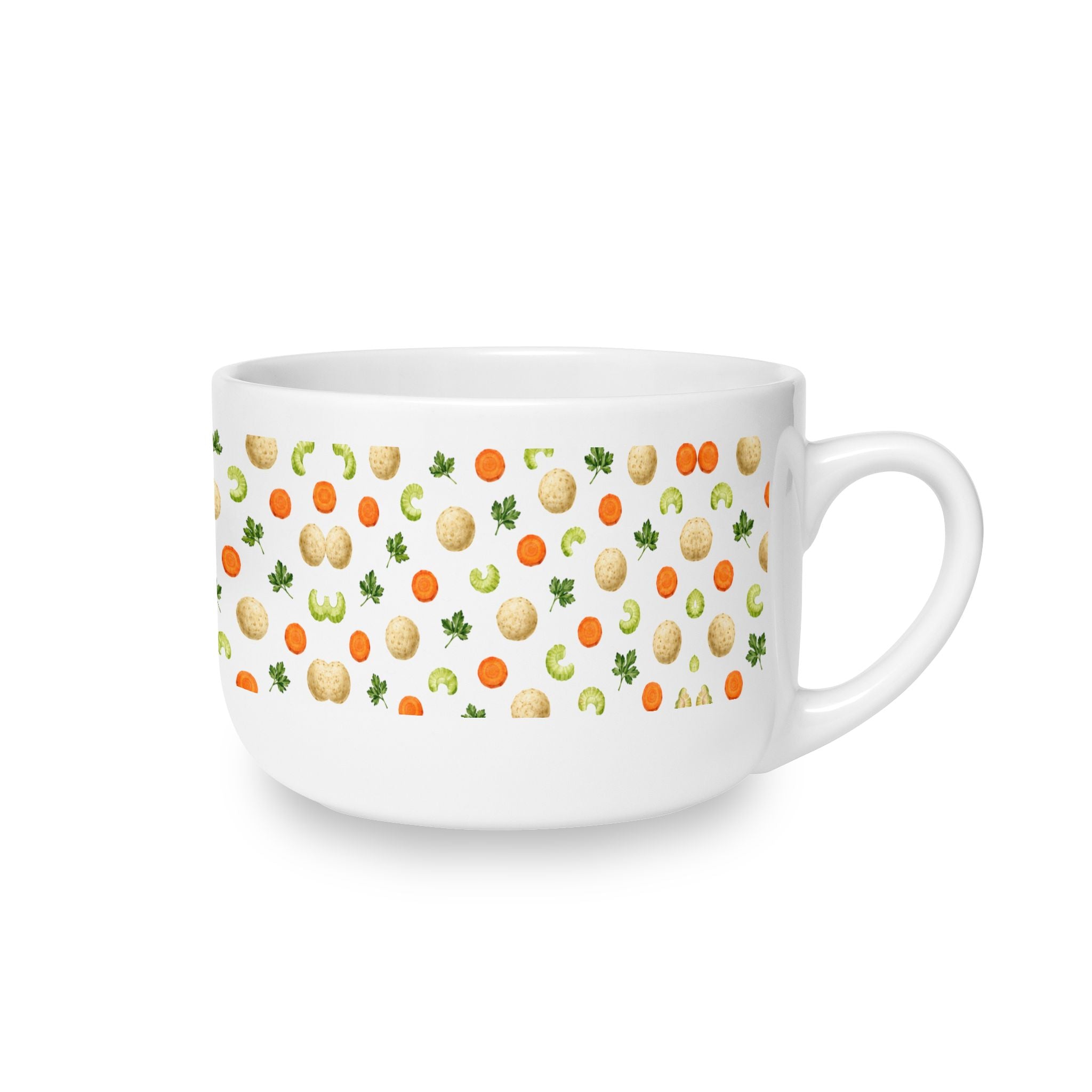 Matzo Ball Soup Bowl  25oz Ceramic Matzah Ball Bowl
