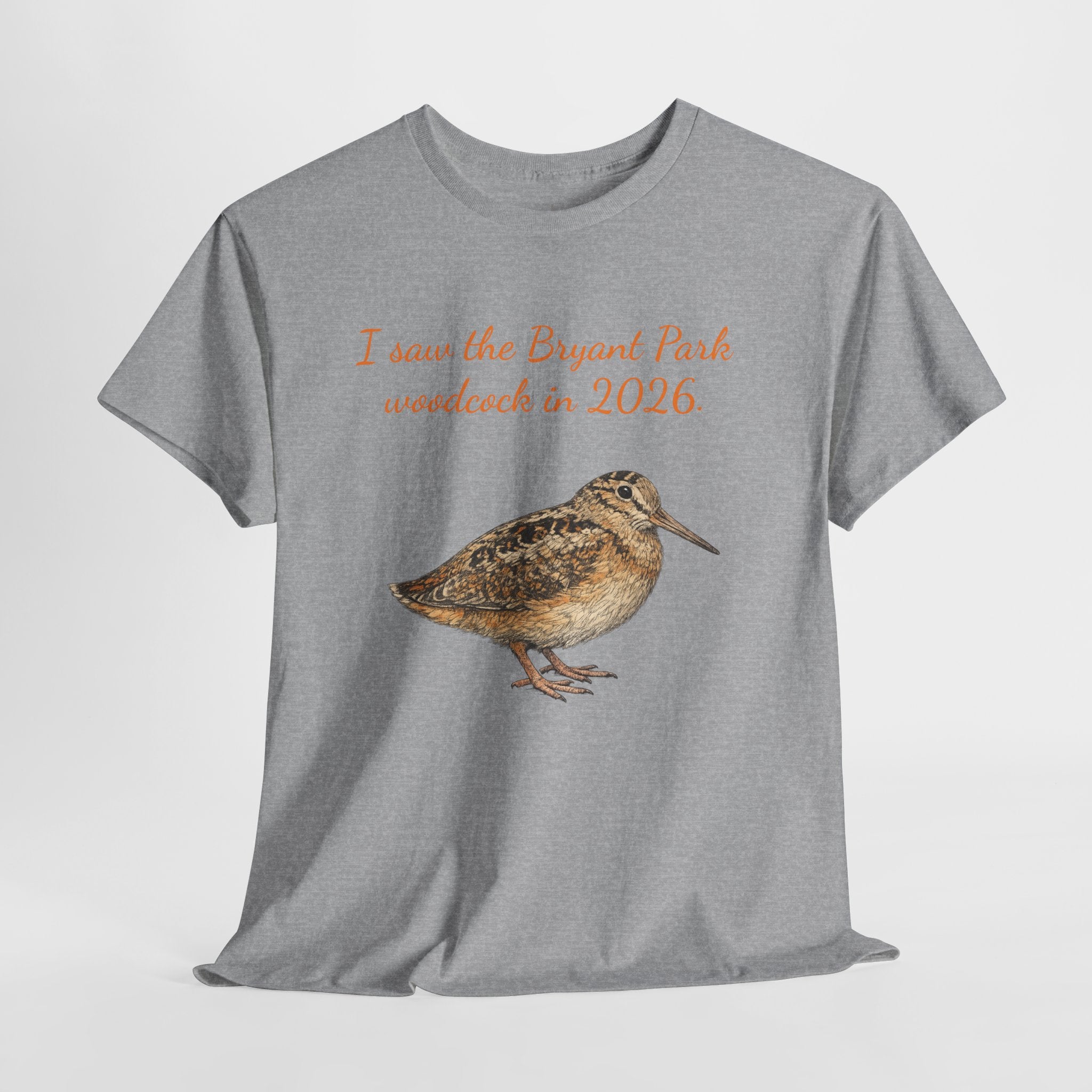 Bryant Park American Woodcock T-Shirt   NYC Gift Tee