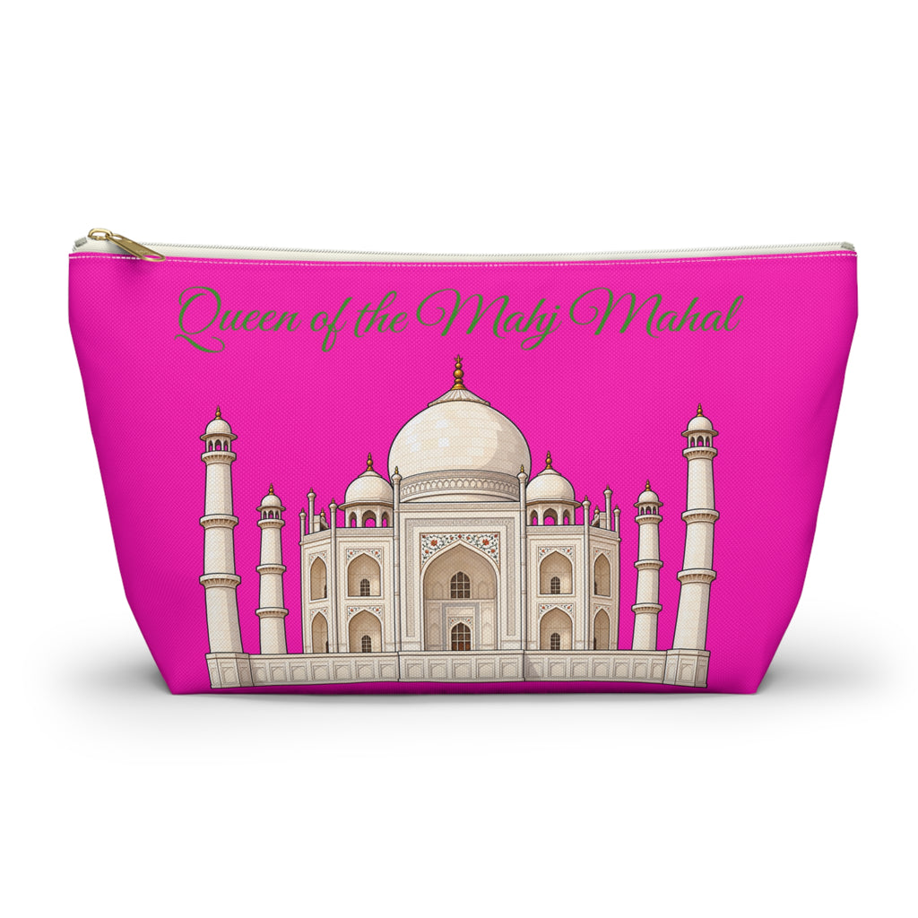Queen of the Mahj Mahal Mahjong Tile Pouch —  T-Bottom Travel Bag