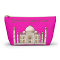 Queen of the Mahj Mahal Mahjong Tile Pouch —  T-Bottom Travel Bag