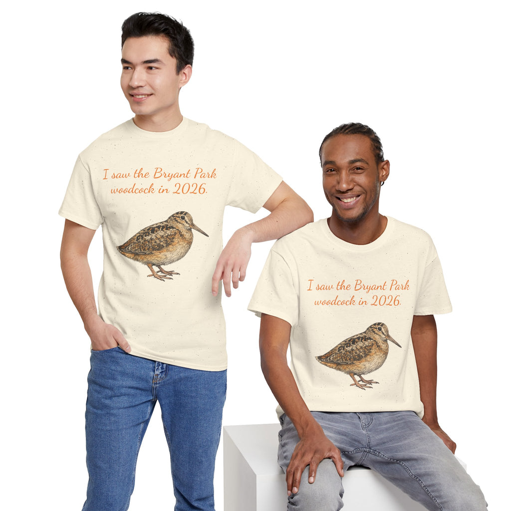 Bryant Park American Woodcock T-Shirt   NYC Gift Tee