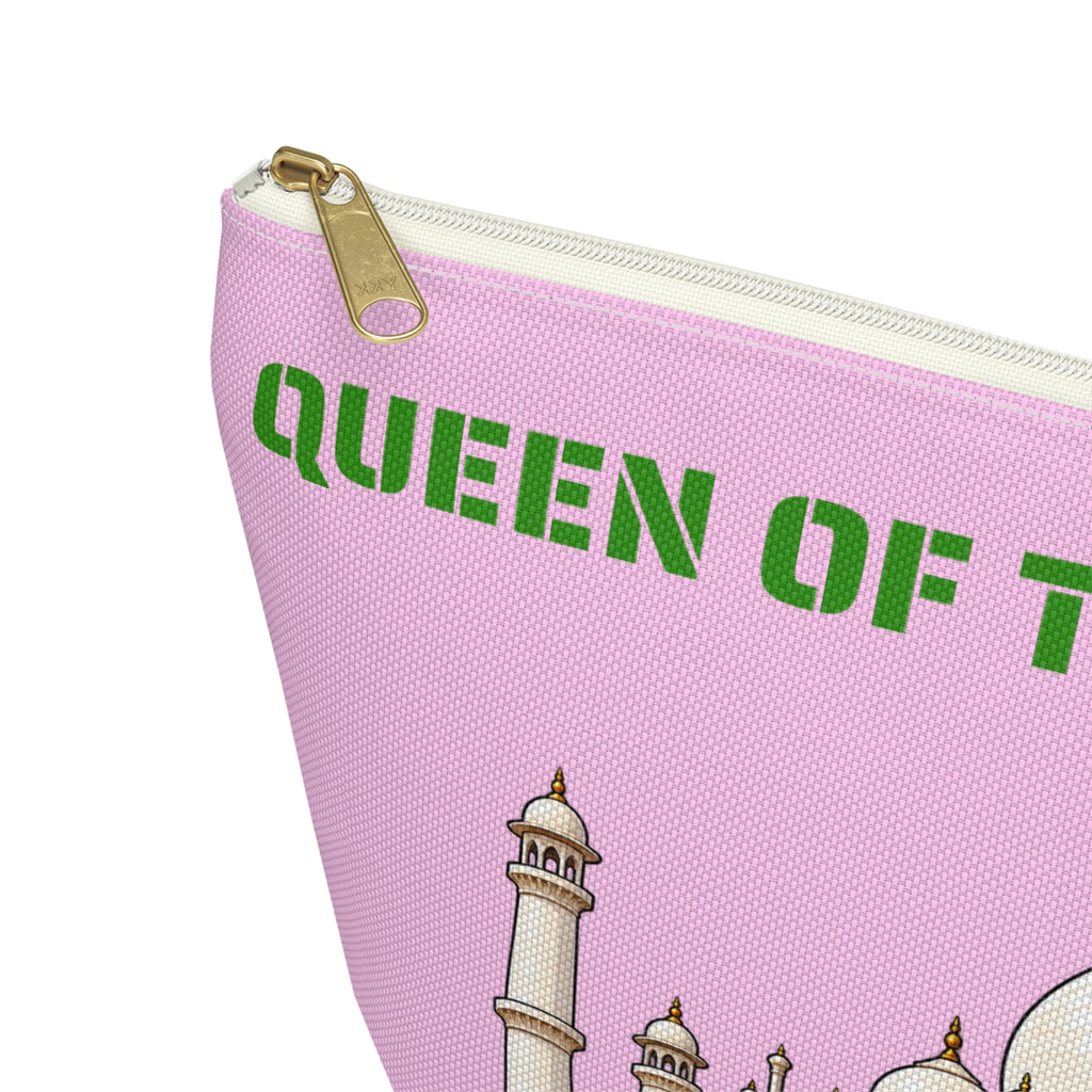 Queen of the Mahj Mahal Mahjong Tile Pouch —  T-Bottom Travel Bag