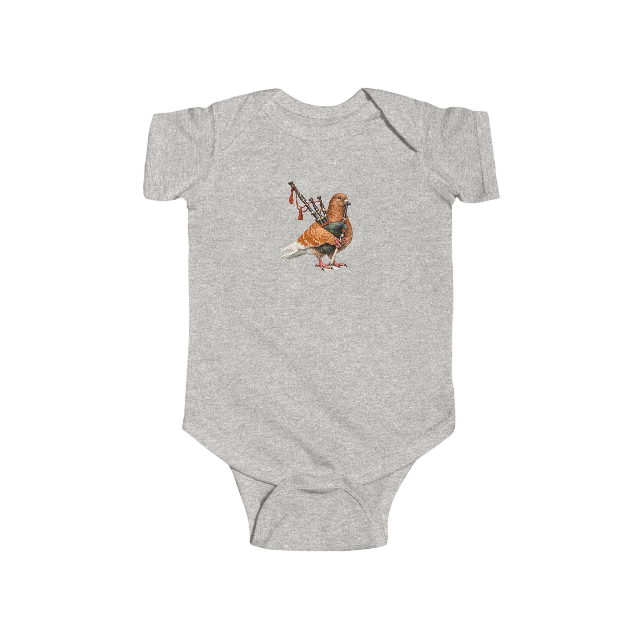 Customizable Redhead Woodlawn NYC Pigeon Baby Onesie | New Yorker Reveal Infant Bodysuit