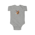 Customizable Redhead Woodlawn NYC Pigeon Baby Onesie | New Yorker Reveal Infant Bodysuit