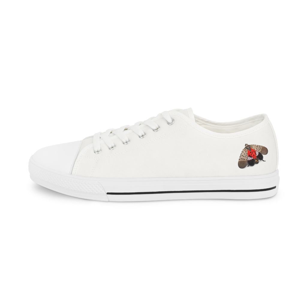 Men’s Spotted Lanternfly Stomper Sneakers — NYC summer Low Top Canvas Sneakers