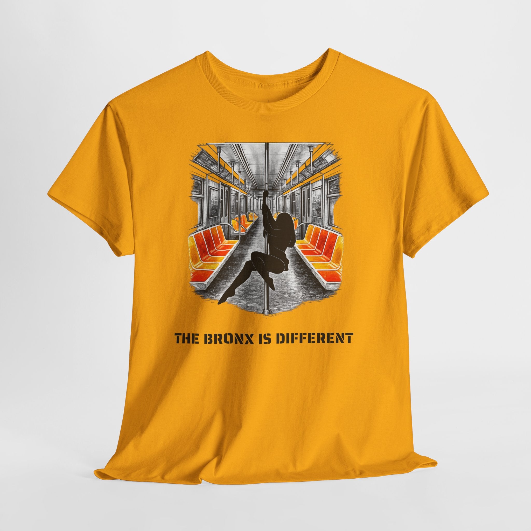 Bronx Subway Dancer Tee | NYC Pole Dancer T-shirt
