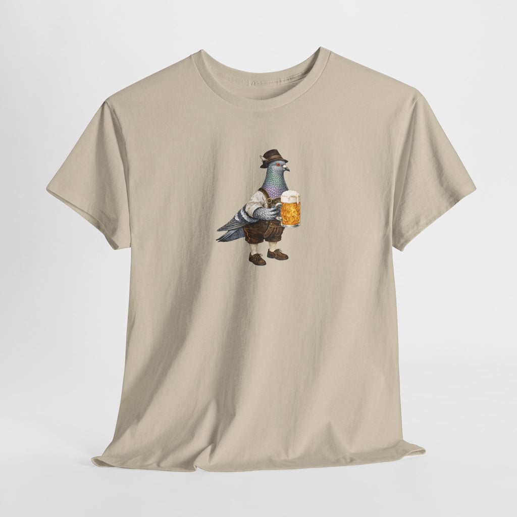 Customizable Yorkville NYC Pigeon T-Shirt | Oktoberfest Beer Garden Tee