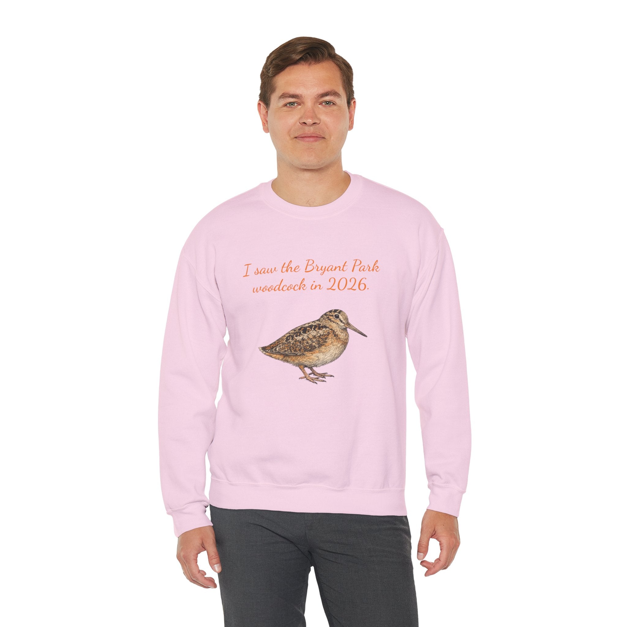 Bryant Park American Woodcock Sweatshirt | NYC Bird Lover Sweater