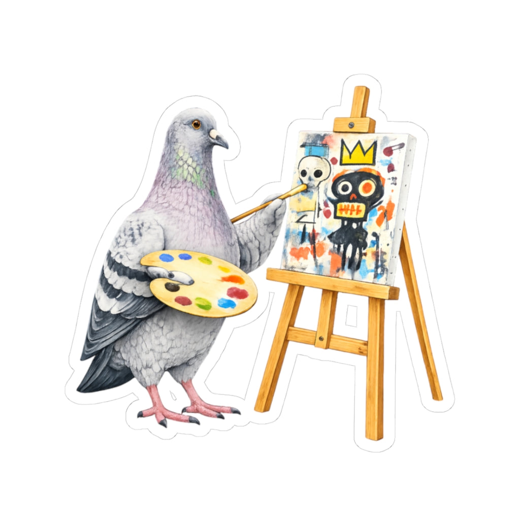 SoHo NYC Pigeon 3" x 3" Sticker