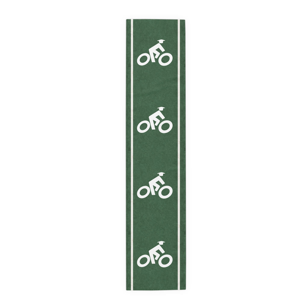NYC Bike Lane Table Runner - New York Bicycle Lane Picnic Table Cyclist Gift