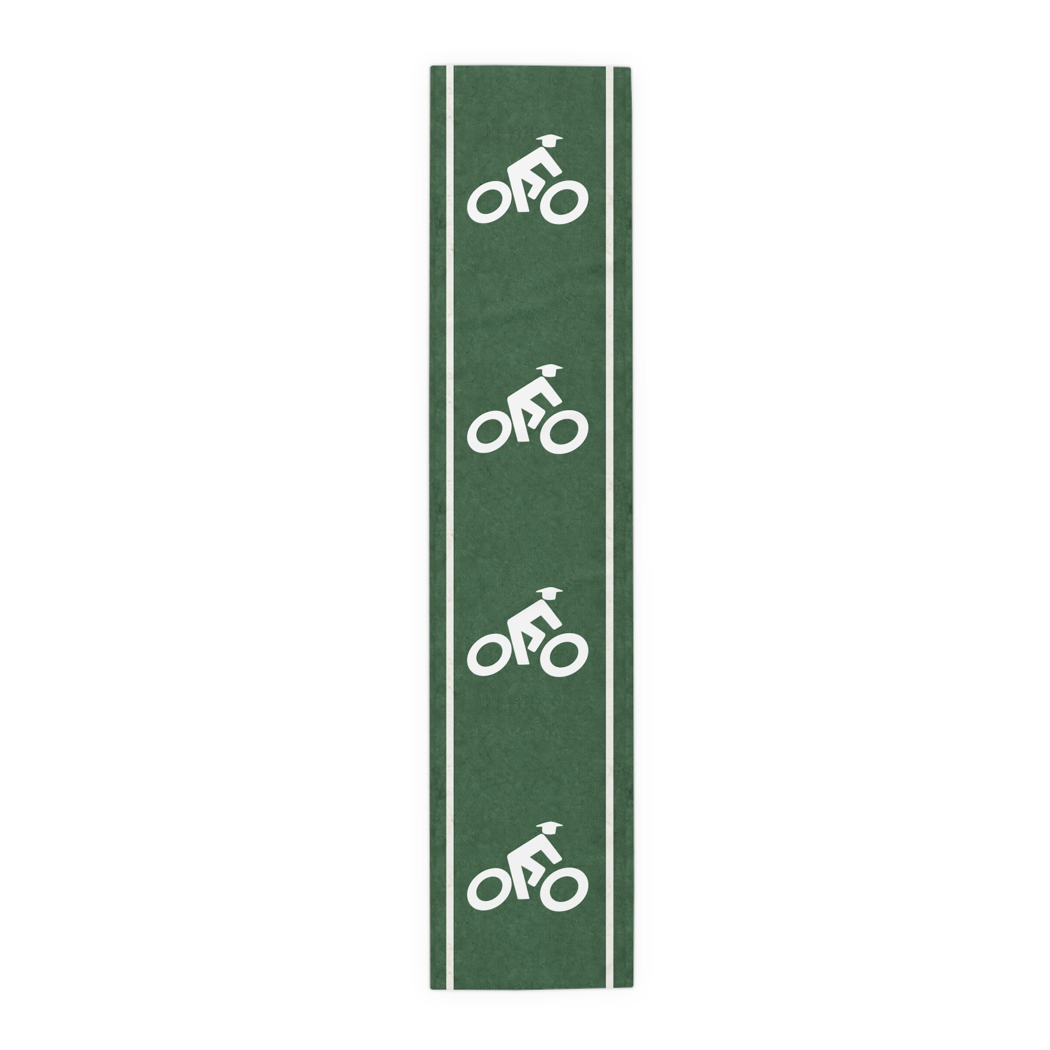 NYC Bike Lane Table Runner - New York Bicycle Lane Picnic Table Cyclist Gift
