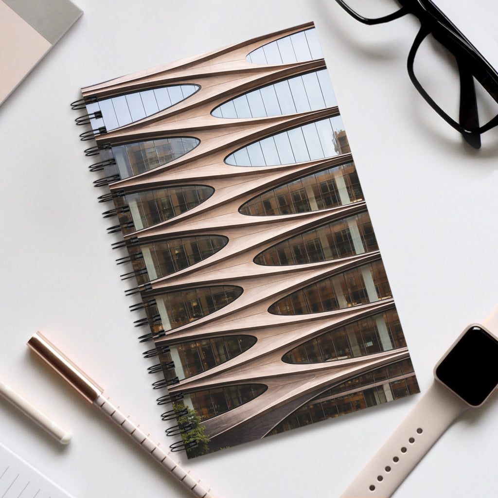 Cuaderno de apuntes en espiral High Line   Cuaderno de arquitectura de Nueva York