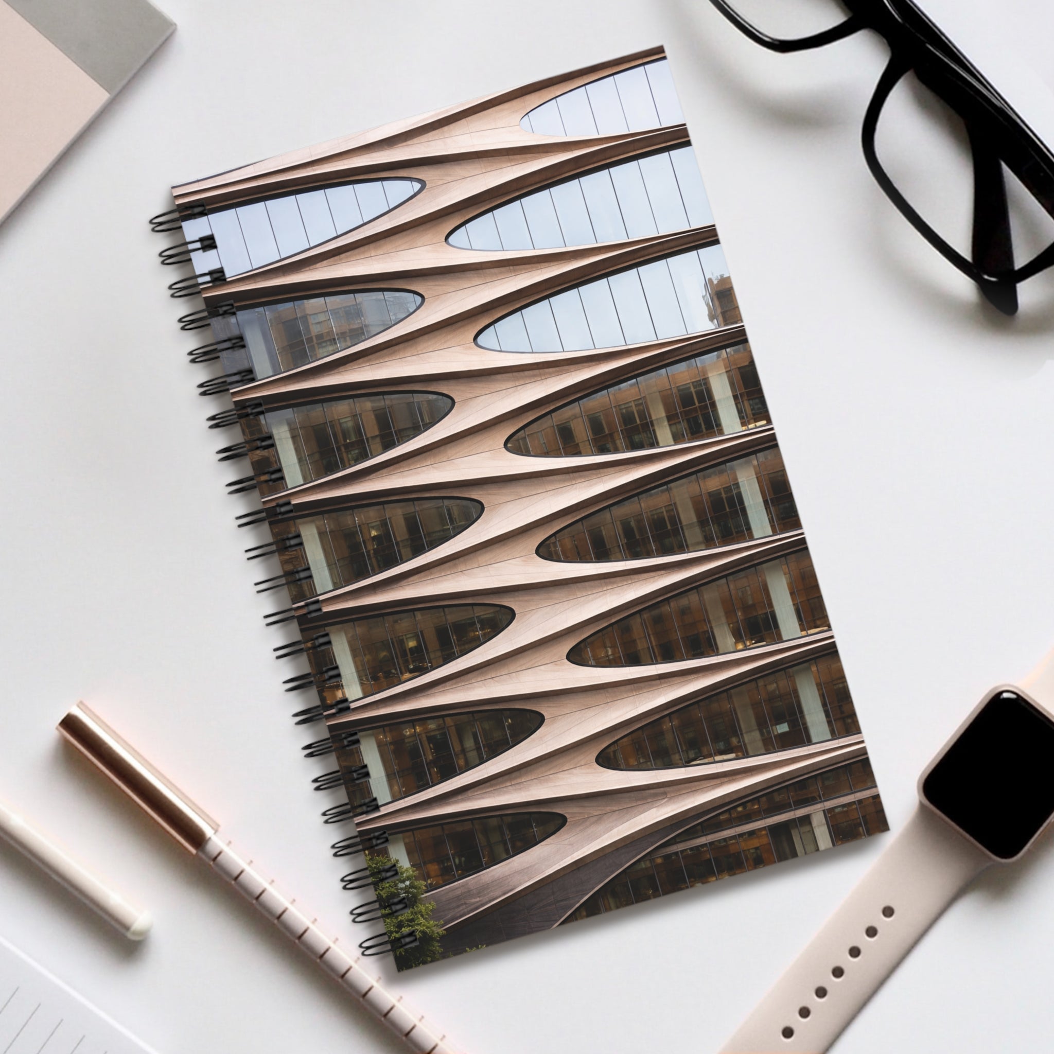 Cuaderno de apuntes en espiral High Line   Cuaderno de arquitectura de Nueva York