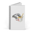 Customizable Flushing NYC Pigeon Spiral Journal | Fried Rice Bird Lovers Notebook