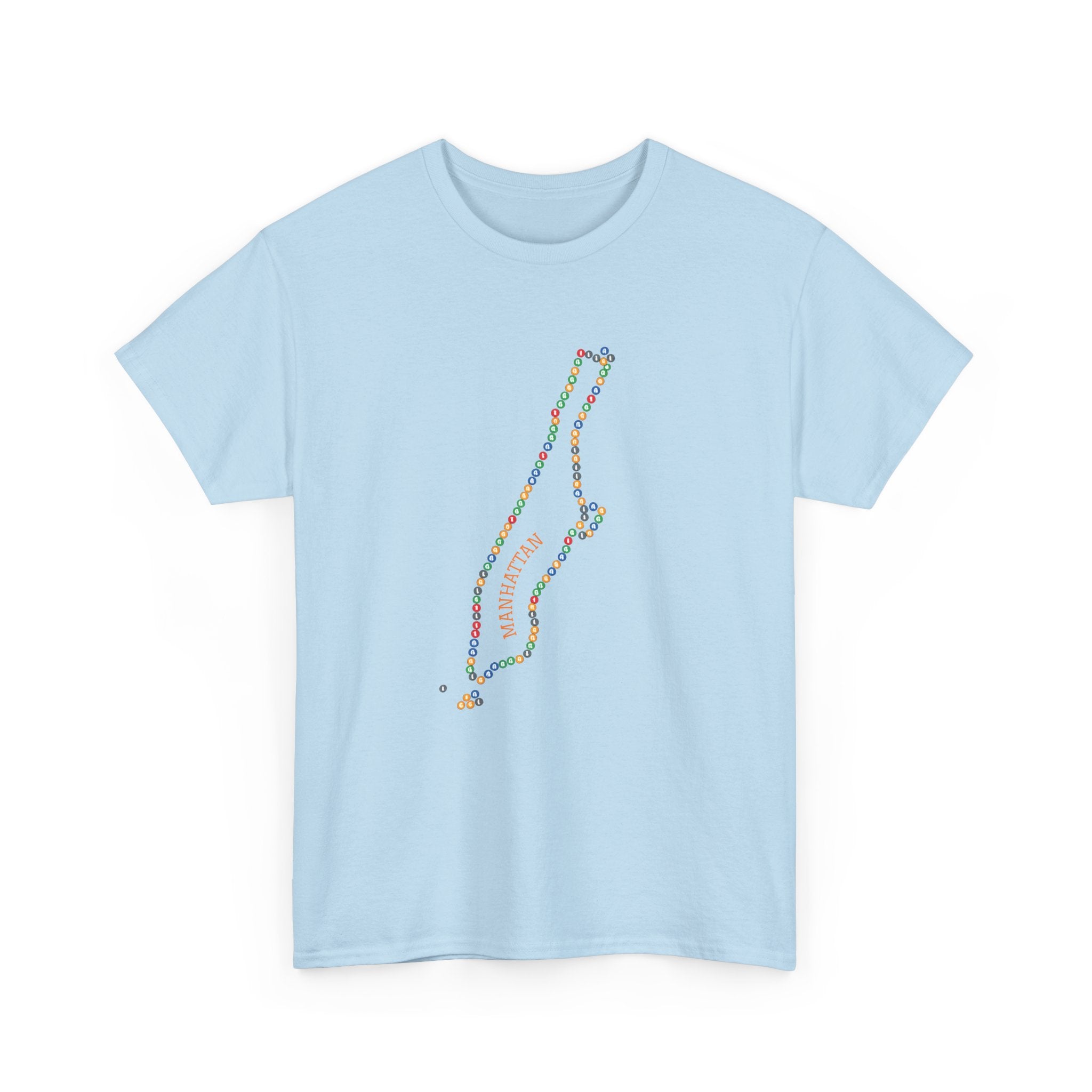 Manhattan Map T-Shirt | Subway Signs Tee