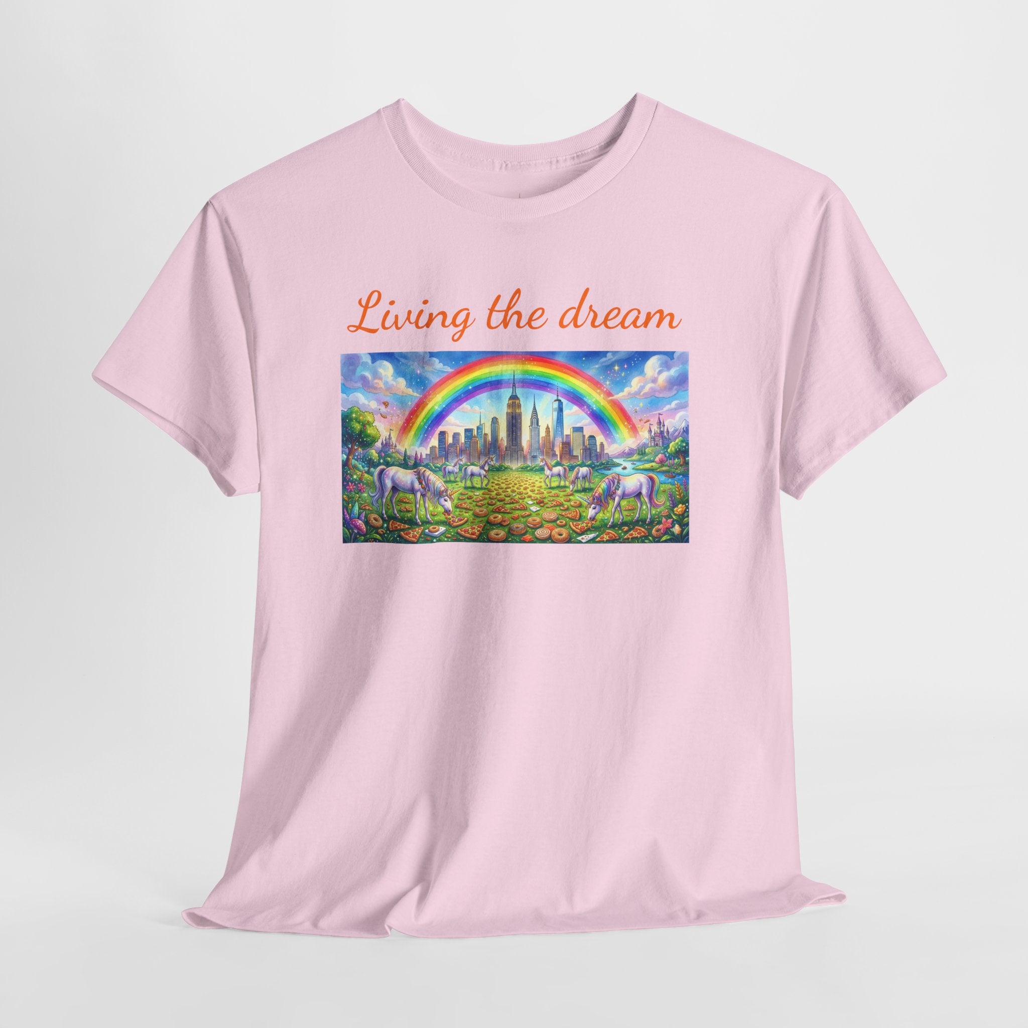 NYC Living The Dream T-Shirt | New York Is a Fairy Tale Tee