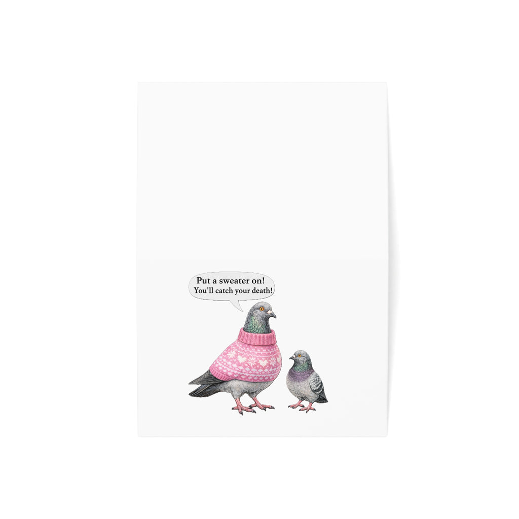 NYC Pigeon Mother's Day Greeting Cards | Mother's Day Card