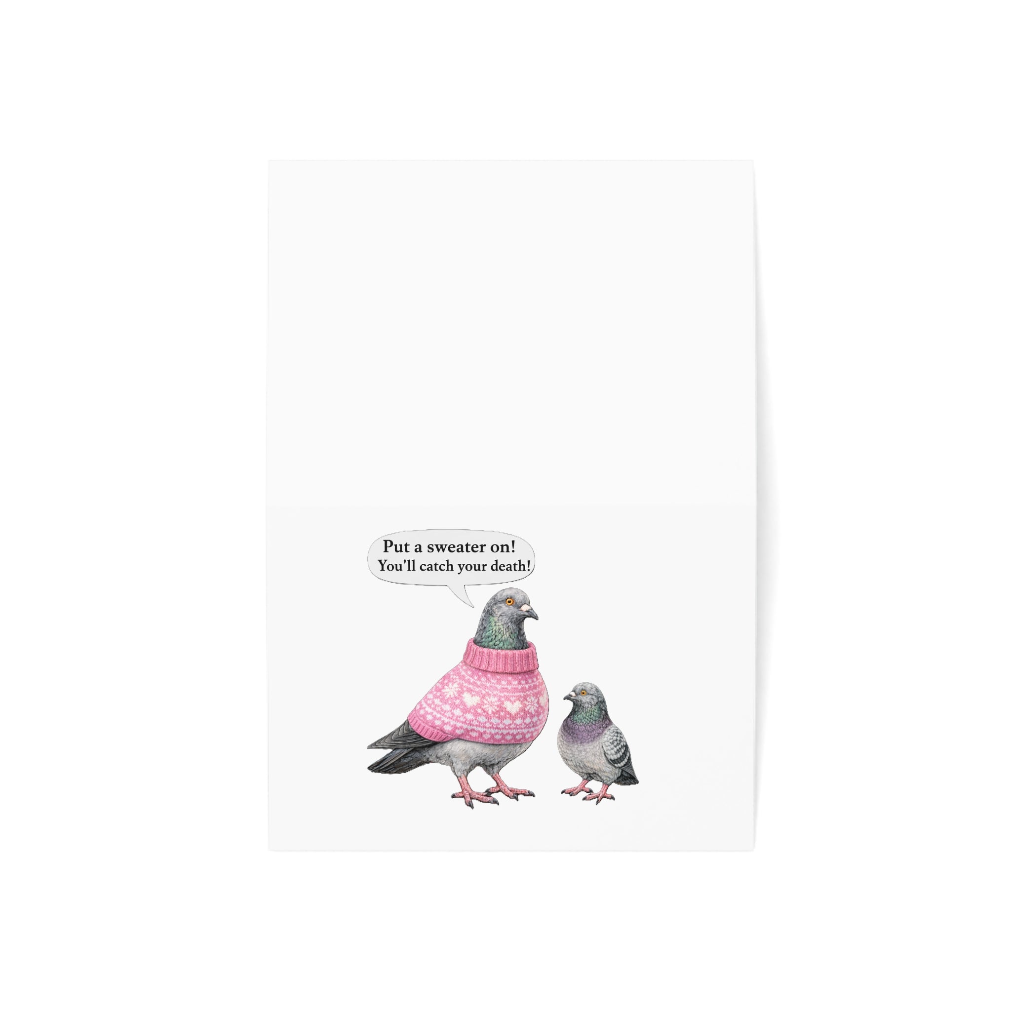 NYC Pigeon Mother's Day Greeting Cards | Mother's Day Card
