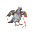 Dyker Heights NYC Pigeon 3" x 3" Sticker