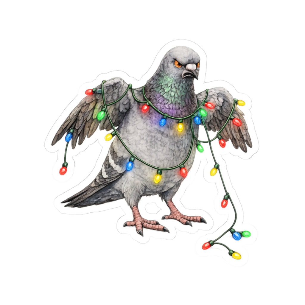 Dyker Heights NYC Pigeon 3" x 3" Sticker