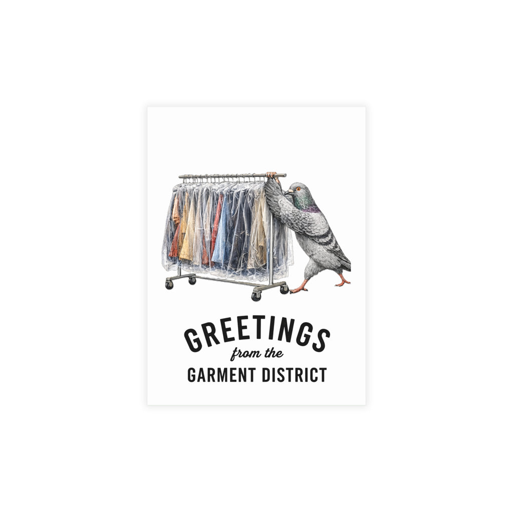 Garment District NYC Pigeon Postcard Bundle (envelopes included)