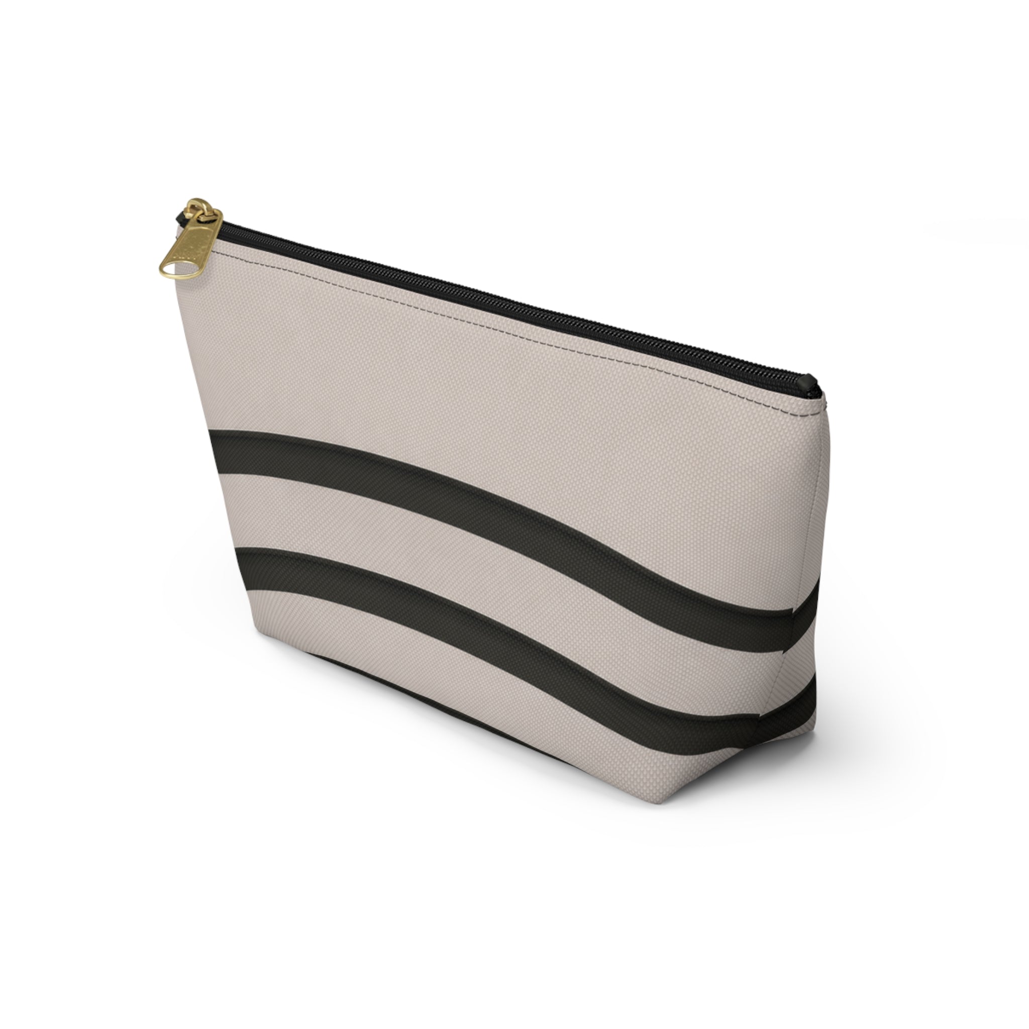 Guggenheim Museum Makeup Bag — T‑Bottom Accessory Pouch