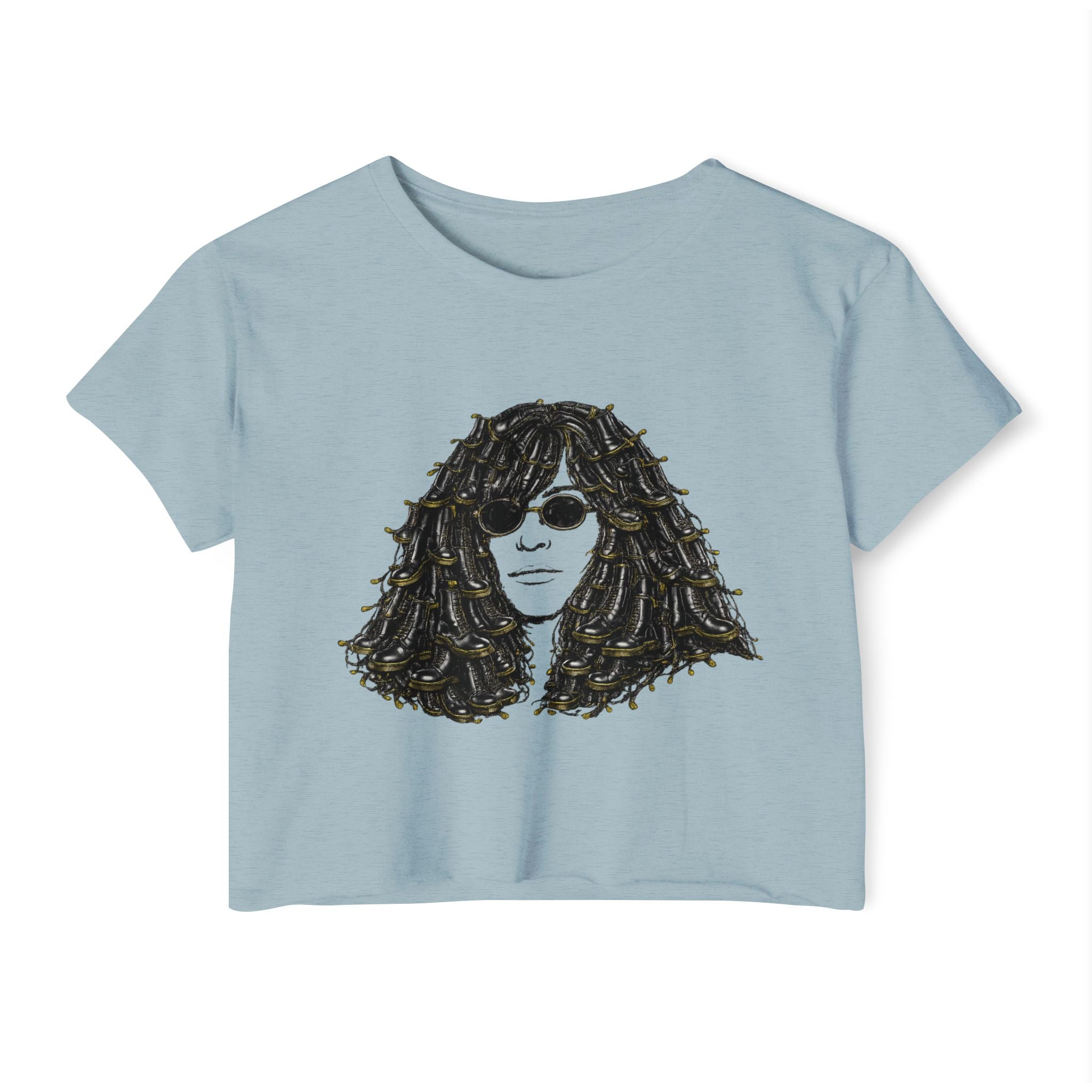 Doc Martin Joey Ramone Crop Top T-shirt   Music Tee