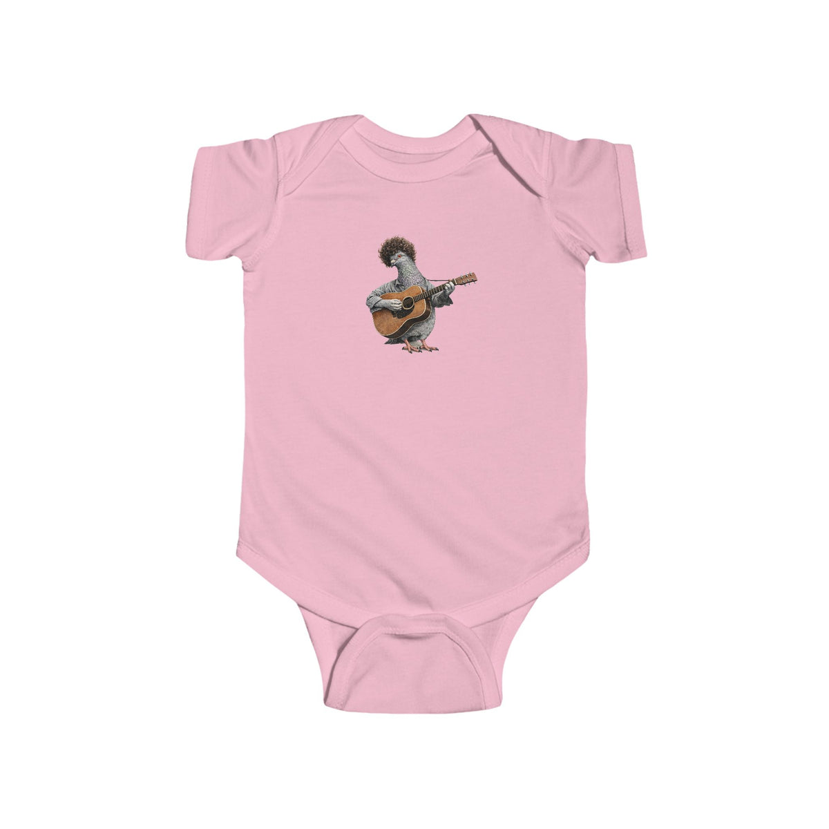 Customizable Greenwich Village NYC Pigeon Baby Onesie | New Yorker Reveal Infant Bodysuit