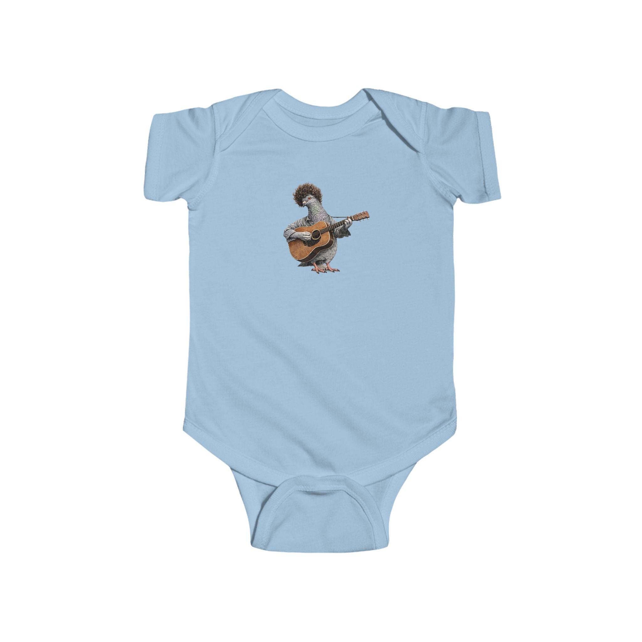 Customizable Greenwich Village NYC Pigeon Baby Onesie | New Yorker Reveal Infant Bodysuit