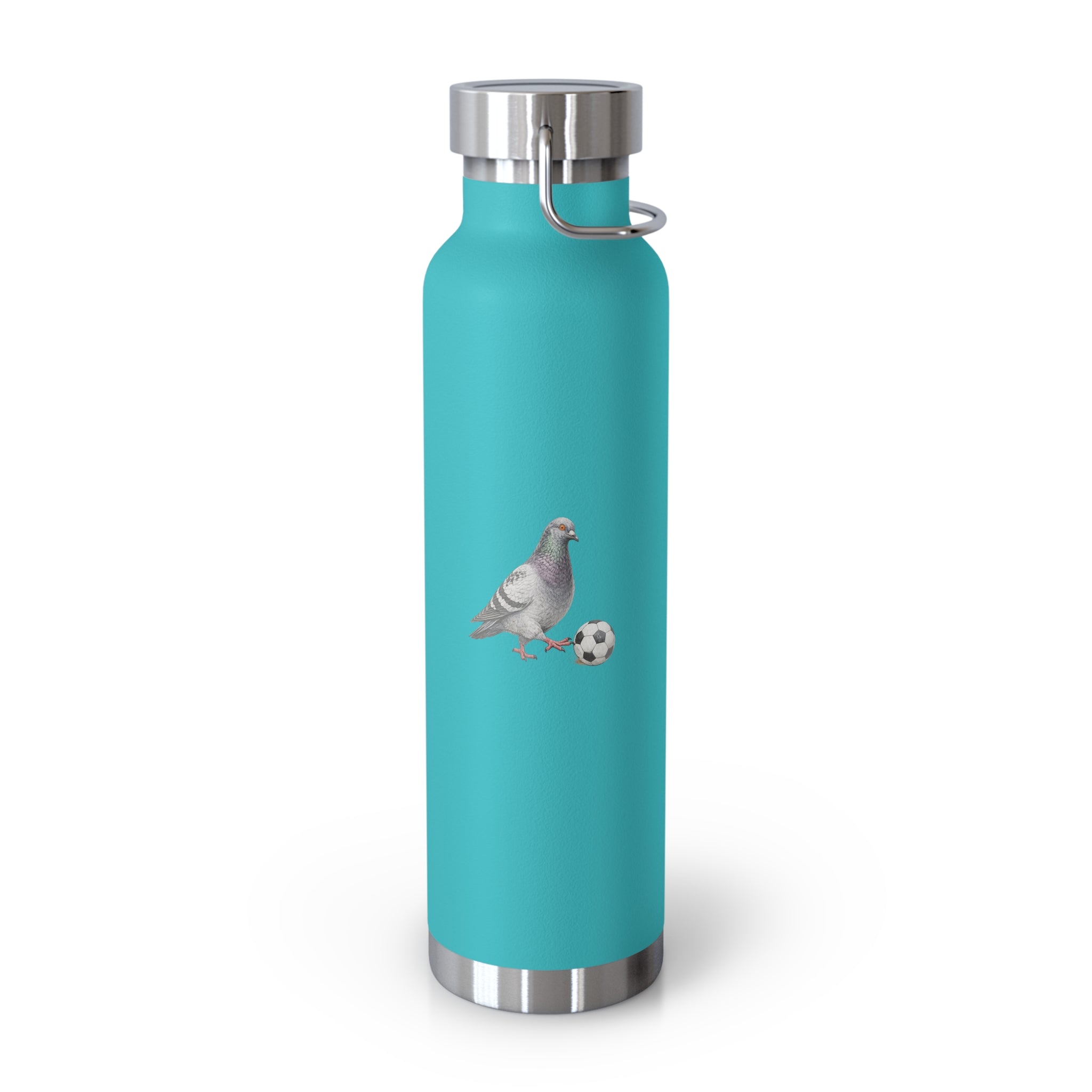 Customizable Corona NYC Pigeon 22oz Water Bottle | New York Soccer Player Copper Vacuum Insulated