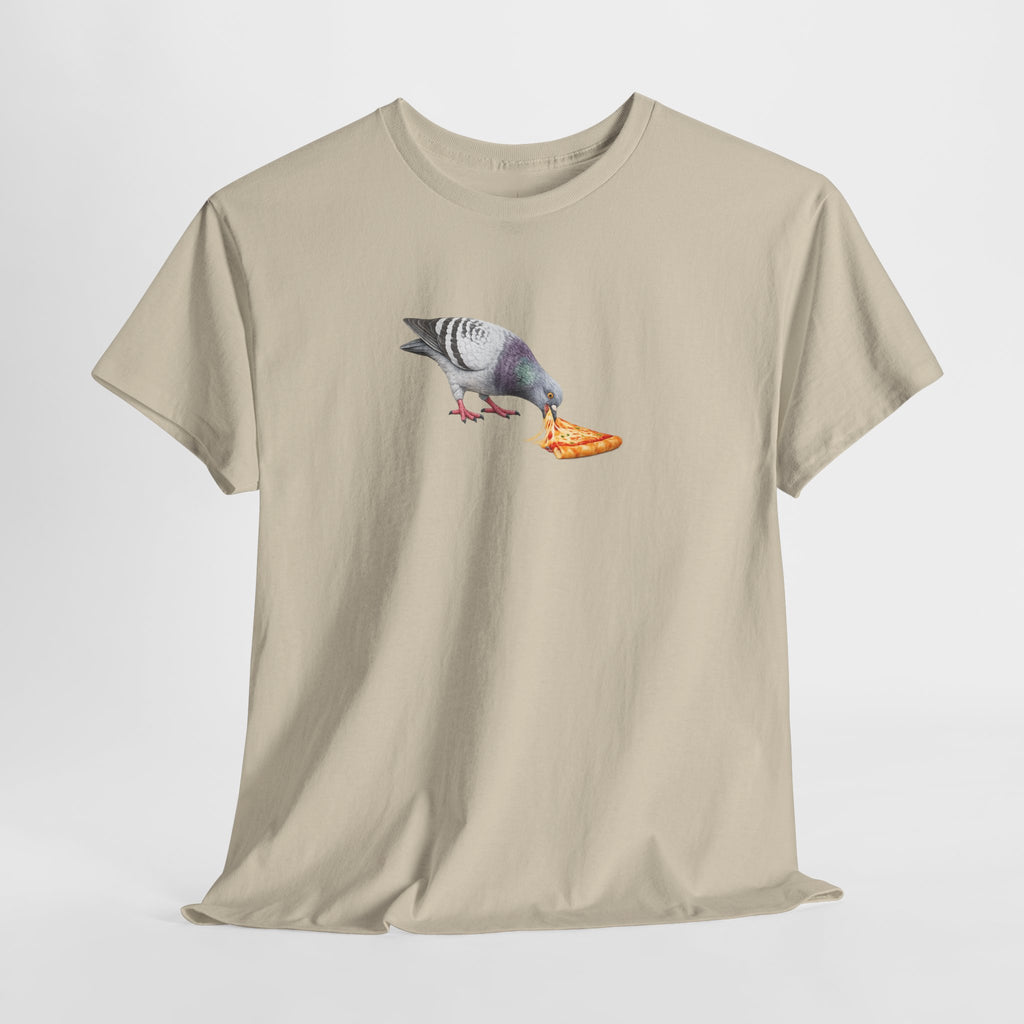 Customizable Little Italy NYC Pigeon T-Shirt | New York Pizza Lover Tee