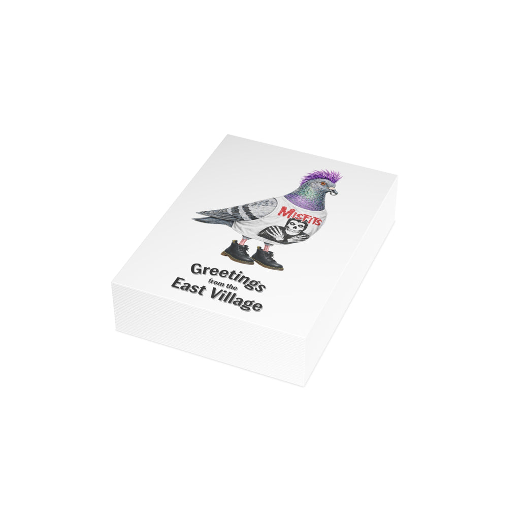 East Village NYC Pigeon Postcard Bundle (envelopes included)