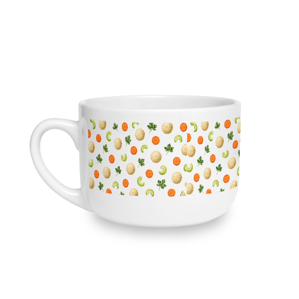 Matzo Ball Soup Bowl  25oz Ceramic Matzah Ball Bowl