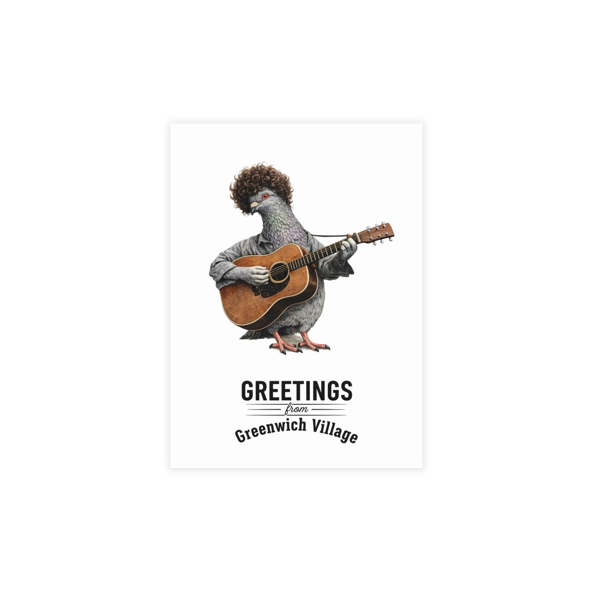 Greenwich Village NYC Pigeon Postcard Bundle (envelopes included)